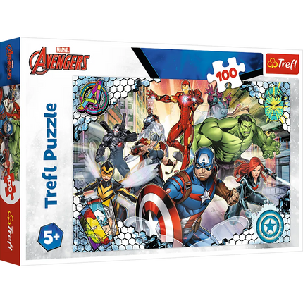 Avengers 100 dalių dėlionė Trefl