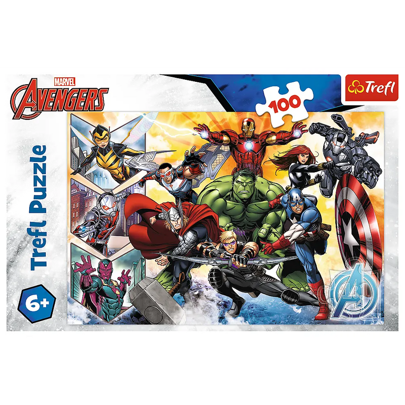Avengers 100 dalių dėlionė Trefl