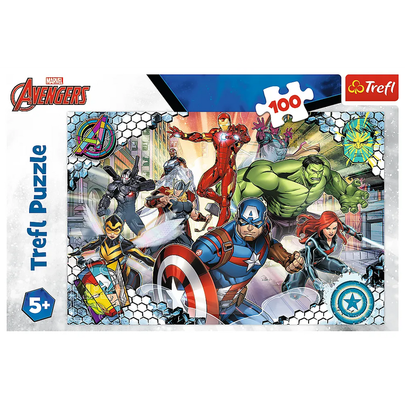 Avengers 100 dalių dėlionė Trefl