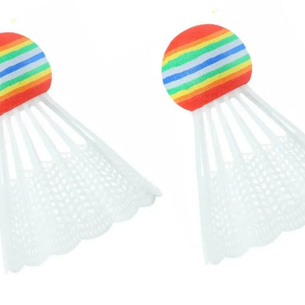 „Badminton Set Blue“ – 2 mėlynos badminton raketės su 2 kamuoliukais