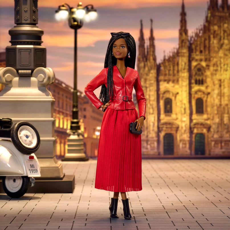 BARBIE FASHION WEEK MILAN kolekcinė lėlė (JJX31)