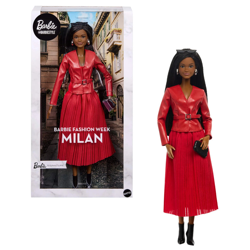 BARBIE FASHION WEEK MILAN kolekcinė lėlė (JJX31)
