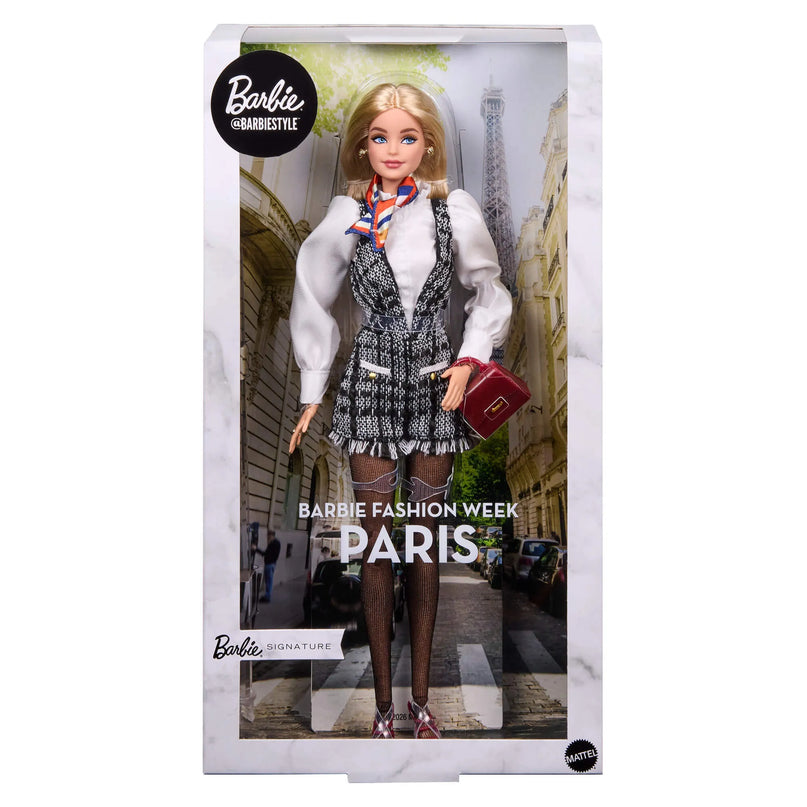 BARBIE FASHION WEEK PARIS kolekcinė lėlė (JJX30)
