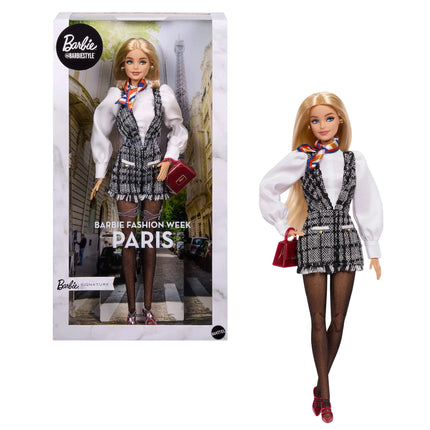 BARBIE FASHION WEEK PARIS kolekcinė lėlė (JJX30)