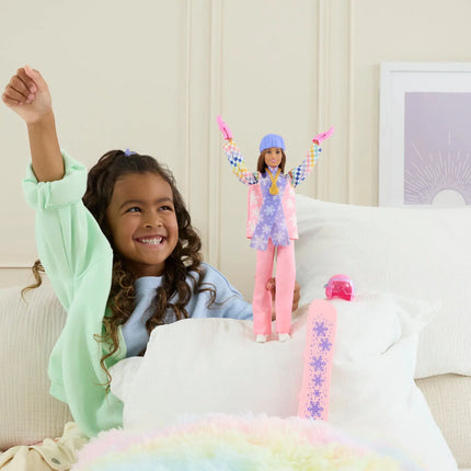 BARBIE lėlė snieglentininkė (JKF78)