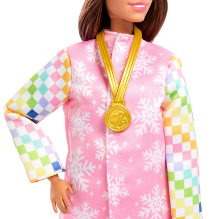 BARBIE lėlė snieglentininkė (JKF78)
