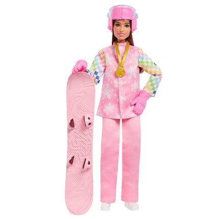 BARBIE lėlė snieglentininkė (JKF78)