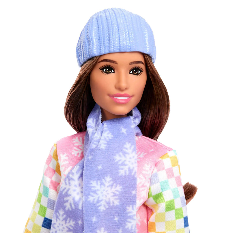BARBIE lėlė snieglentininkė (JKF78)