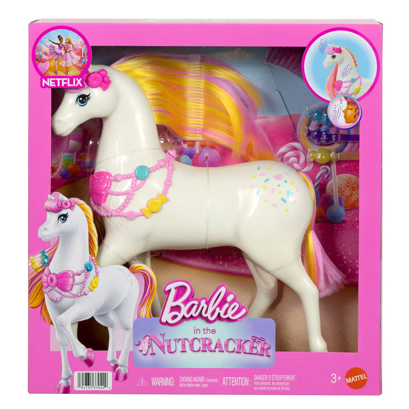 BARBIE NUTCRACKER LAND OF SWEETS žirgas - Spragtuko kolekcija (JLW55)