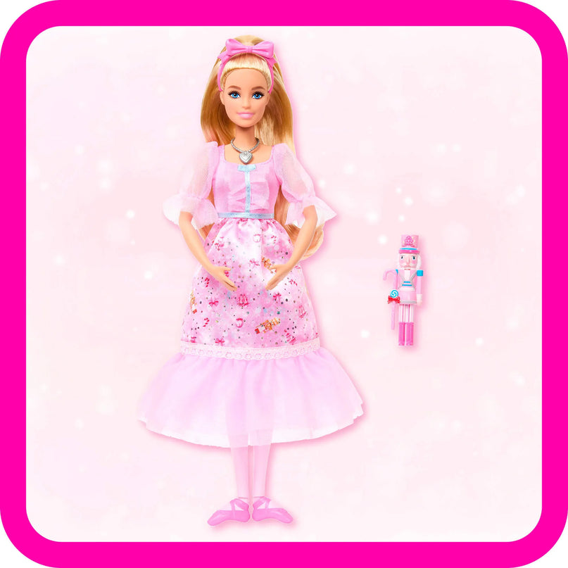 BARBIE NUTCRACKER lėlė Klara - Spragtuko kolekcija (JLW51)