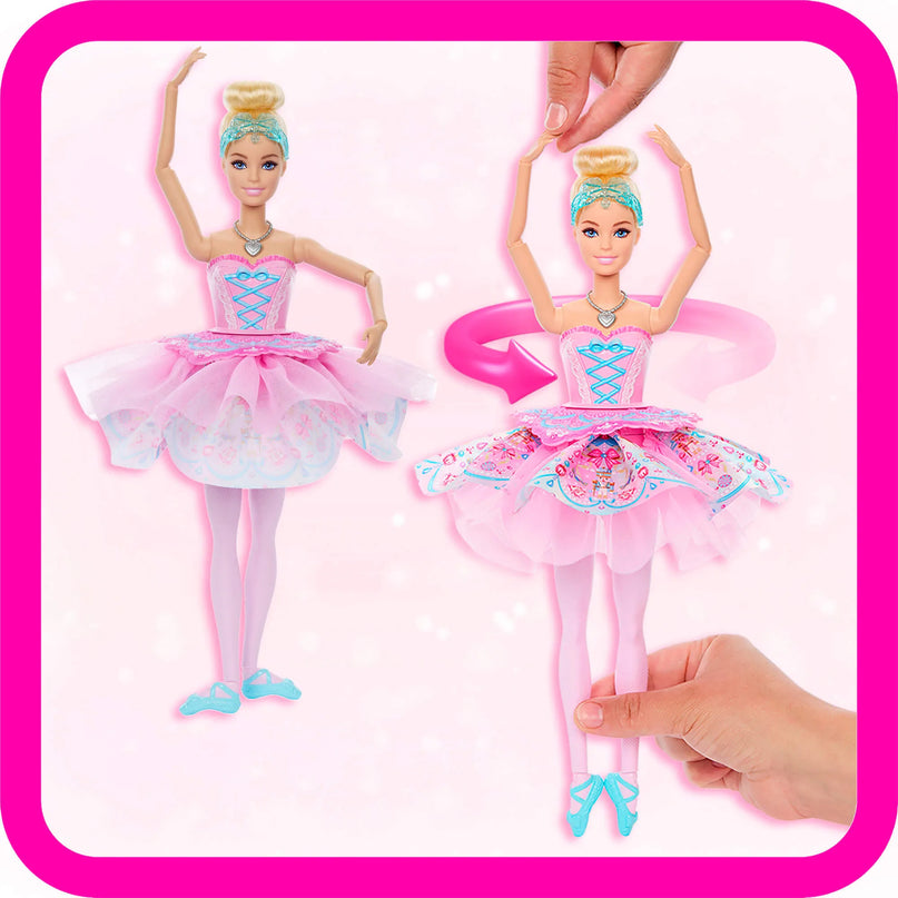 BARBIE NUTCRACKER lėlė Klara - Spragtuko kolekcija (JLW53)