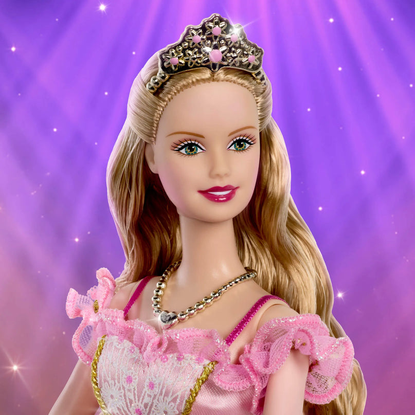 BARBIE NUTCRACKER SUPERPLUM kolekcinė lėlė - Spragtuko kolekcija (JJY15)