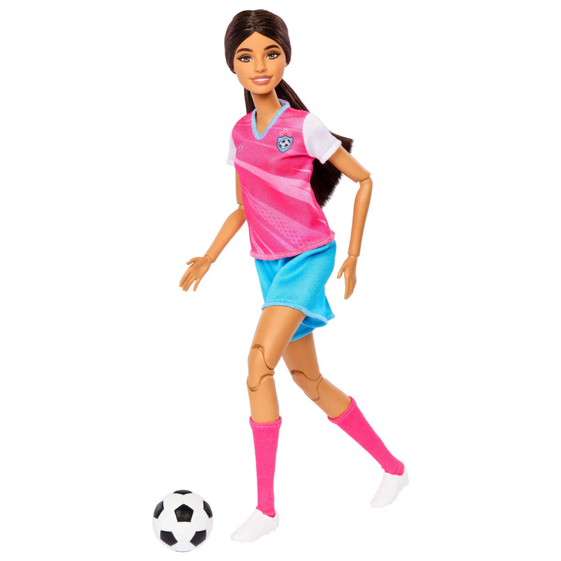 BARBIE ROLL & REVEAL futbolininkės staigmenų rinkinys (JMK20)