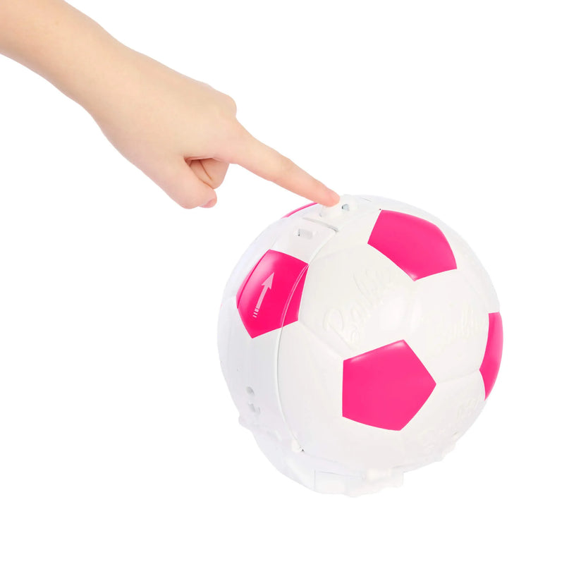BARBIE ROLL & REVEAL futbolininkės staigmenų rinkinys (JMK20)