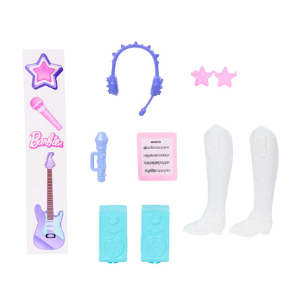 BARBIE ROLL & REVEAL pop žvaigždės staigmenų rinkinys (JMK19)