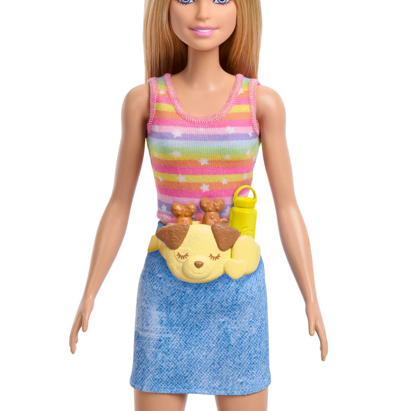 BARBIE SKATE N RUN šviesiaplaukės lėlės su riedučiais rinkinys (JMJ44)