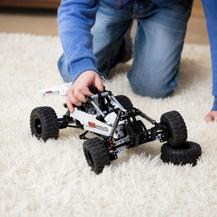 Bekelės RC automobilio konstruktorius iš 409 detalių