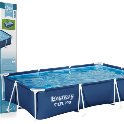 Bestway 300 × 201 × 66 cm karkasinis sodo baseinas