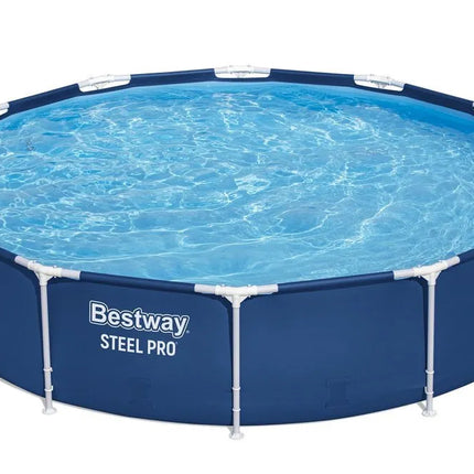 Bestway 366 × 76 cm karkasinis sodo baseinas su siurbliu