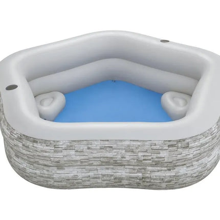 Bestway 54423 pripučiamas sodo baseinas – 213 × 206 × 53 cm