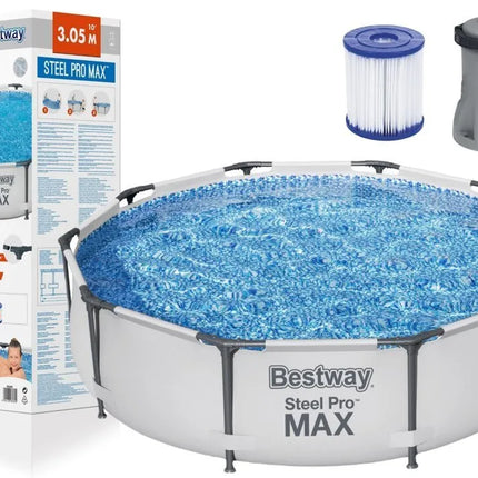 Bestway baseinas 305 × 76 cm – su pompa ir filtru