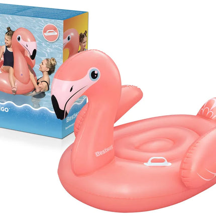 Bestway flamingas 138 cm pripučiamas