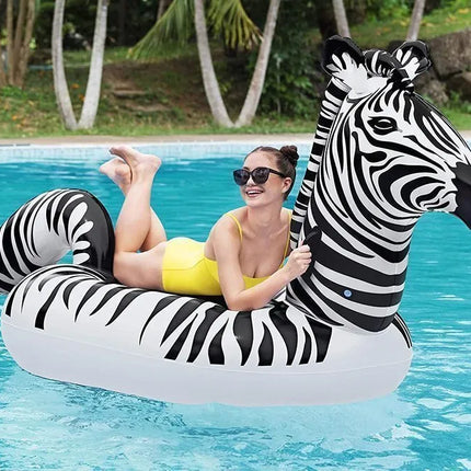 Bestway LED Zebra pripučiamas čiužinys 254 × 142 cm