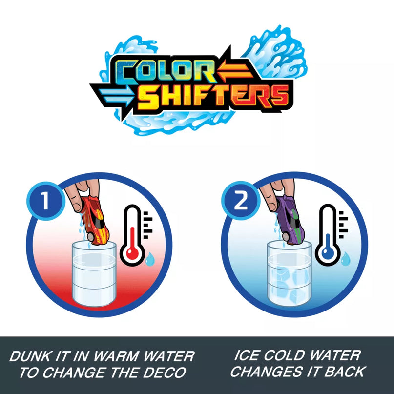 HOT WHEELS automodeliukas – Pakeisk spalvą! (BHR15)