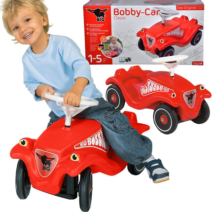 BIG Bobby Car Classic – legendinis pirmasis automobilis mažyliui