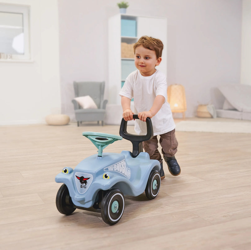 BIG Bobby Car Classic šviesiai mėlyna važiuoklė su stumduku