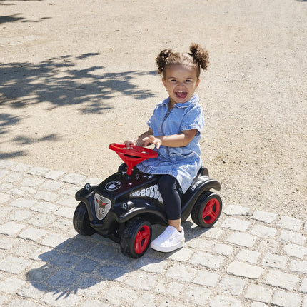 BIG Bobby Car Rock’N’Roll važiuoklė – juoda–raudona