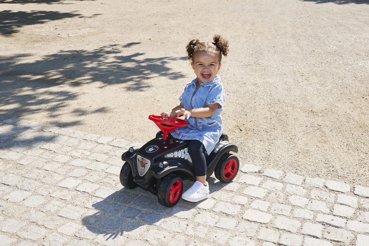 BIG Bobby Car Rock’N’Roll važiuoklė – juoda–raudona