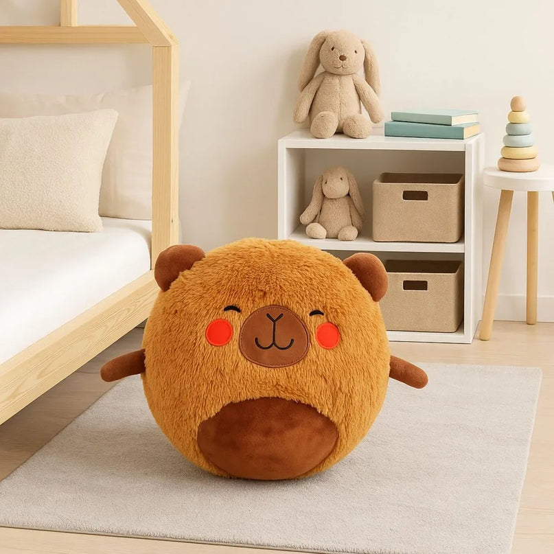 BigCutePet šokantis pliušinis kamuolys – auganti kapibara, 50 cm