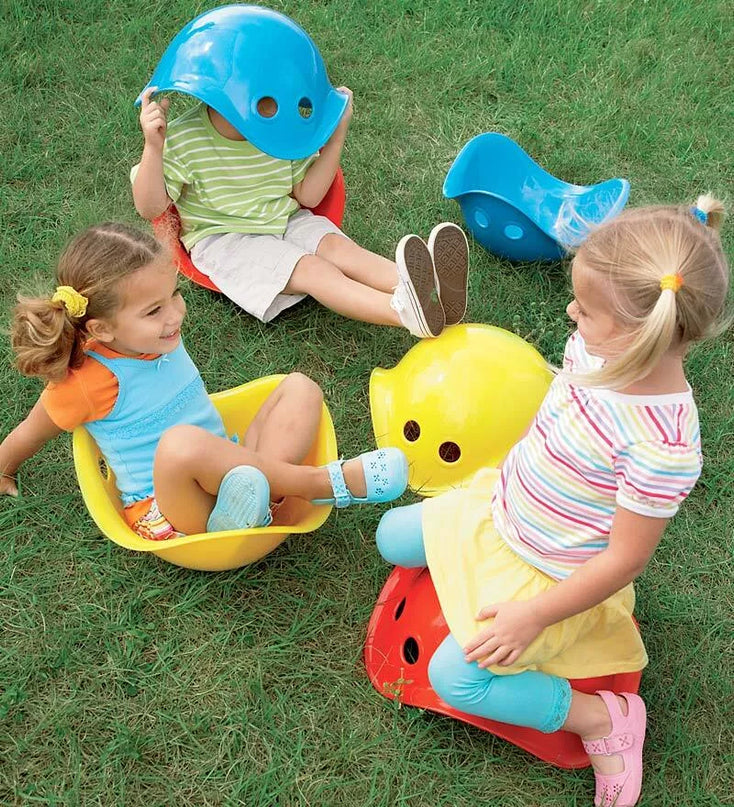 Judėjimo ir vaizduotės žaislas „Bilibo“ (geltonas)