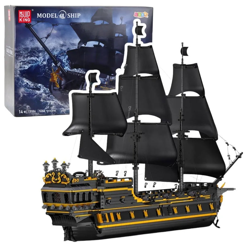 „Black Pearl“ piratų laivas – 5266 dalių konstruktorius