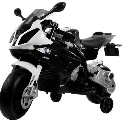 BMW S1000RR juodas– elektrinis motociklas vaikams