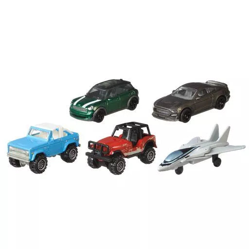 MATCHBOX penkių automodeliukų rinkinys (C1817)