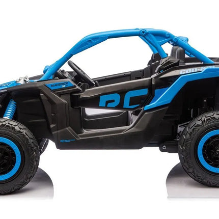 CAN‑AM Turbo RR 24V 4×4 mėlynas elektromobilis