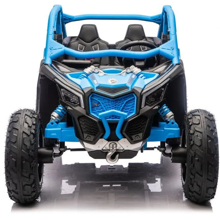 CAN‑AM Turbo RR 24V 4×4 mėlynas elektromobilis