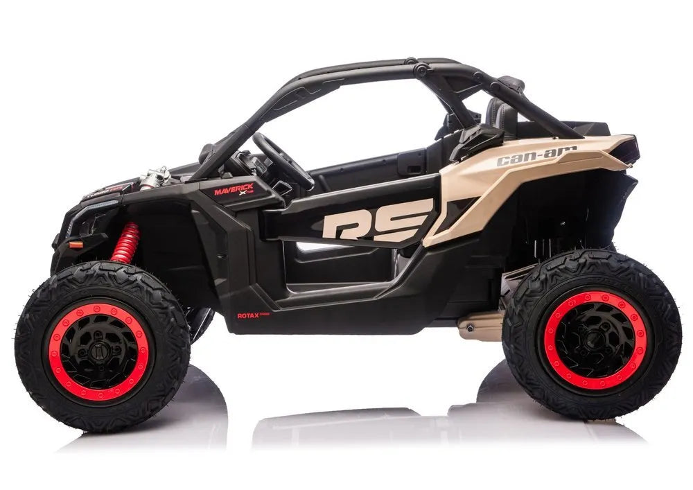 CAN‑AM Turbo RR 24V 4×4 pilkas elektromobilis