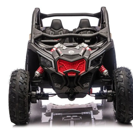 CAN‑AM Turbo RR 24V 4×4 pilkas elektromobilis