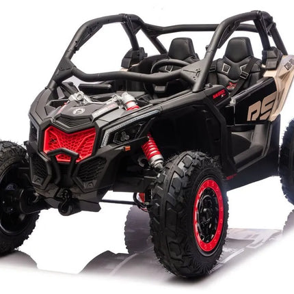 CAN‑AM Turbo RR 24V 4×4 pilkas elektromobilis
