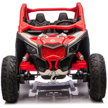 CAN‑AM Turbo RR 24V 4×4 raudonas elektromobilis