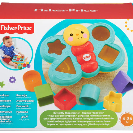 FISHER-PRICE formelių rūšiuoklė – Drugelis (CDC22)