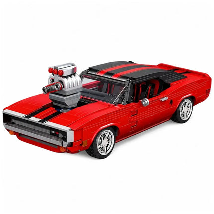 „Charger Red 1869“ – raudono sportinio automobilio konstruktorius iš 1869 detalių