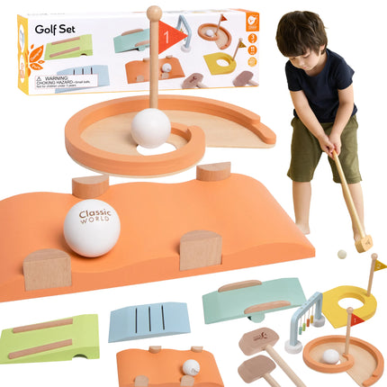 Classic World medinis mini golfas