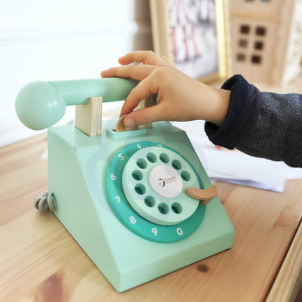 Classic World medinis stacionarus telefonas „Vintage“