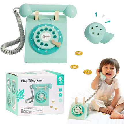 Classic World medinis stacionarus telefonas „Vintage“