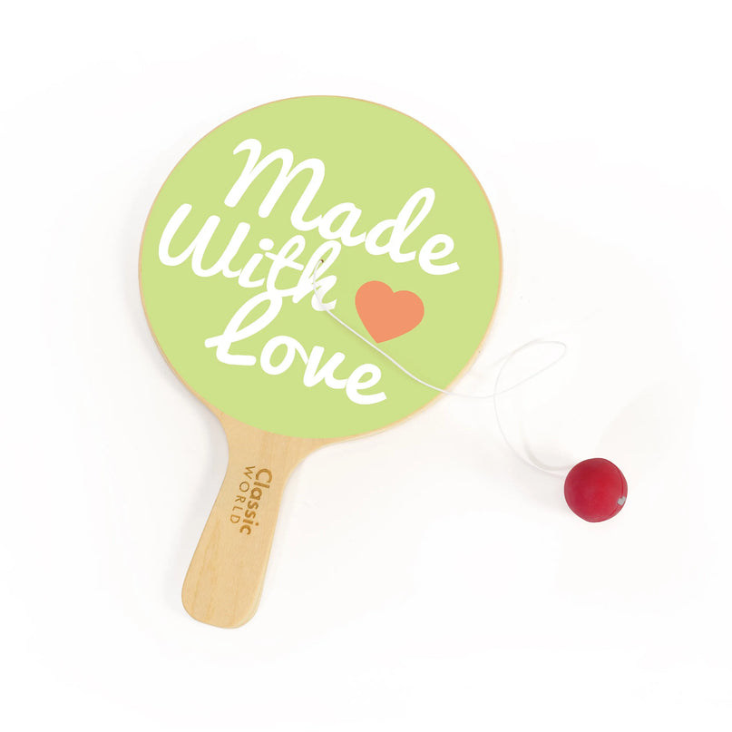 Classic World „Paddle Ball“ – klasikinis atmušimo žaidimas vaikams