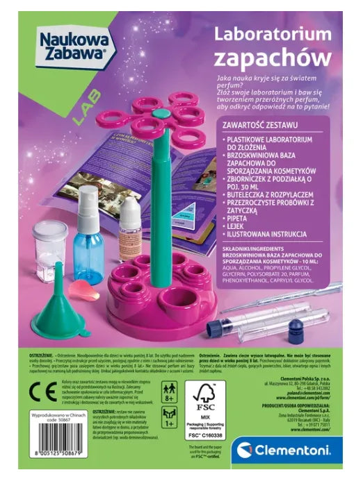 Clementoni „Kvapų laboratorija – kvepalai“